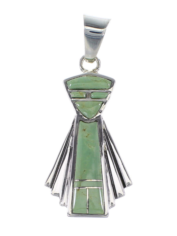 Silver Turquoise Pendant AX95534